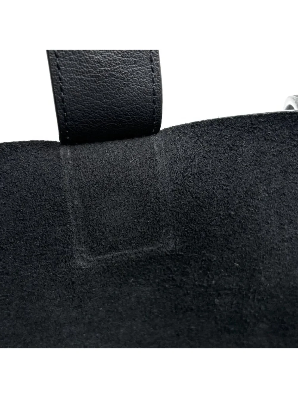 Saint Laurent Paris Shopping Tote Bag Leather Black